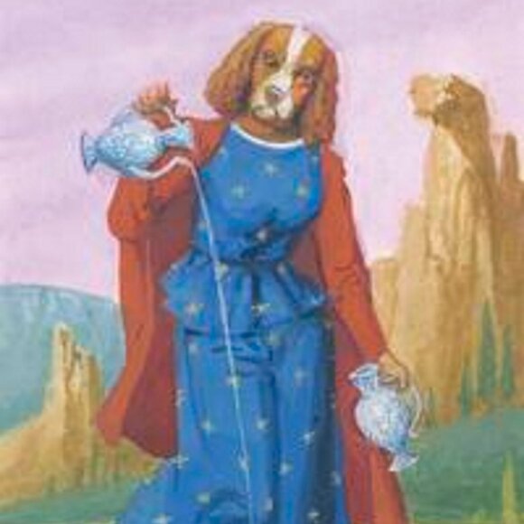 Royal Animals Tarot, deck and guidebook, Italian Renaissance, whimsical, animals - Picture 4 of 5